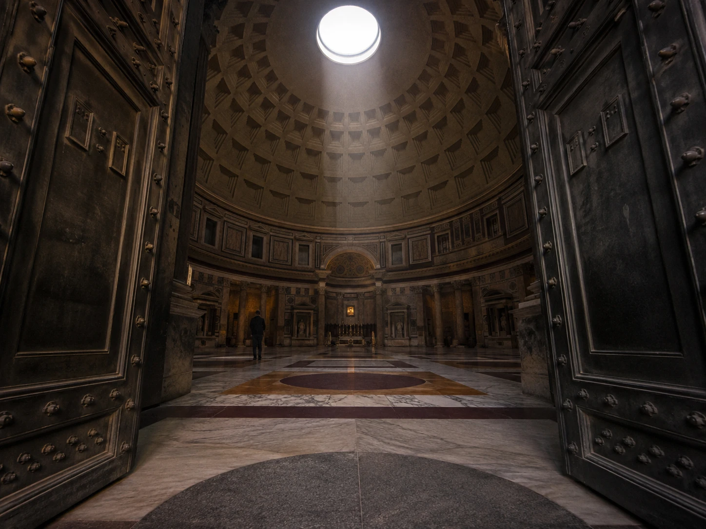 Iscrizione di Agrippa sul frontone del Pantheon
